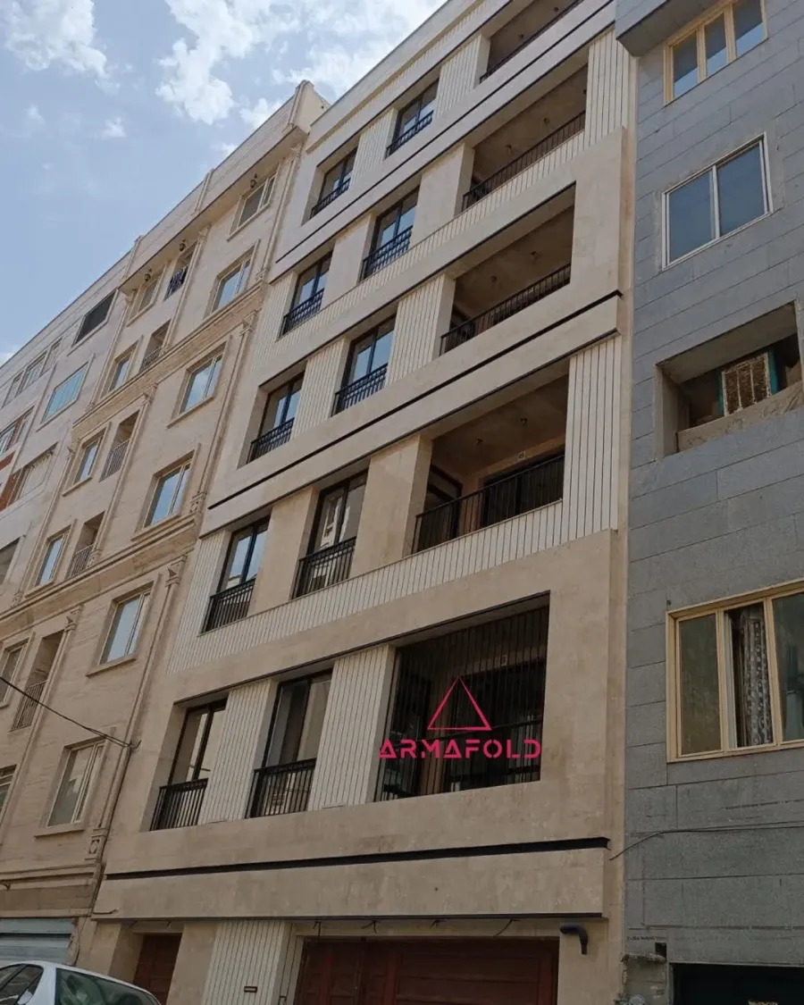 نمای تمام شده ساختمان داوری